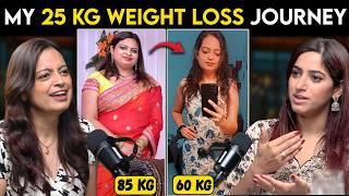 Swati's 25 Kg Weight Loss & Post Pregnancy Transformation | By GunjanShouts