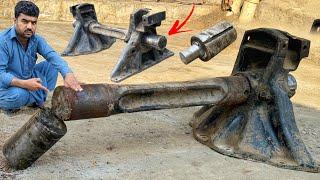 Repairing A Broken Suspension Trunnion Shaft Very Amazingly That Never Broken Again // Must Watch