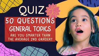 Amazing Facts for Kids: First and Second Grade Quiz Challenge