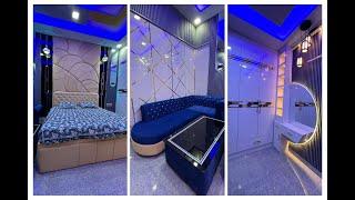 Luxury bedrooms design with ceiling design by Carpenter boy/contact 9627451602/8532040814