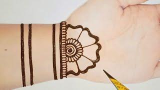 Easy Simple Arabic Mehndi design | Stylish Mehandi designs for hands| Mehndi designs| Shabs Creation