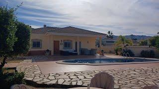 Property For Sale in Spain- Villa Bella 268,950 Euros -  3 bed 2 bath and pool -Arboleas - Almeria