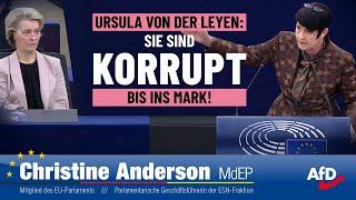 Ursula von der Leyen - Sie sind korrupt bis ins Mark!