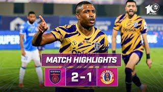 Match Highlights | Odisha FC 2-1 East Bengal FC | MW 17 | ISL 2023-24