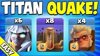 TITAN-QUAKE is UNSTOPPABLE!!! TH16 Attack Strategy (Clash of Clans)