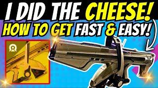 I Found A CHEESE For CHOIR OF ONE! How To Get FAST & EASY New Exotic Mission Guide Act 3 Destiny 2