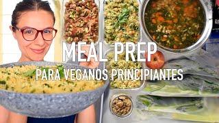 MENÚ VEGANO PARA LA SEMANA para principiantes y curiosos  | VIDA VEGANA