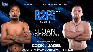 B2 Fighting Series 180 | Anthony Jagel vs Atorion Cook 125 Ammy Title