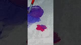 #short  purple  colour mixing process colour painting ideas tv