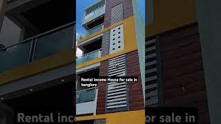 G+4 rental income house for sale in banglore #bulletfairu