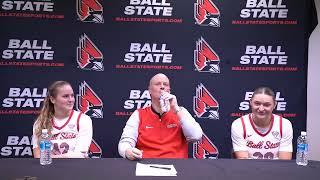 Ball State Women's Basketball Press Conference vs. Eastern Michigan