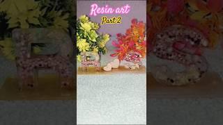 DIY resin art part 2 #shorts #shortviral #shortvideo #resinart #resin #diy #art #craftermona