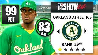 I Rebuild the Oakland Athletics in MLB the Show 24