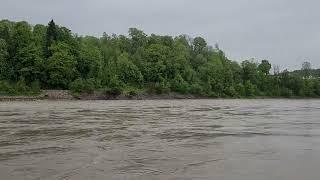 Hochwasser am 17. Mai 2023 im Landkreis Rosenheim (Bayern)