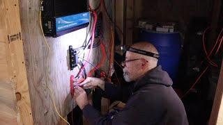 Wiring the Off grid Alaska cabin for a refrigerator