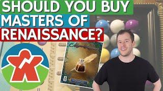 Masters of Renaissance - Better Than It's Dad? - Board Game Blitz Review