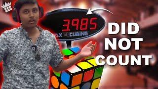 The most UNLUCKY SPEEDCUBER | Mihir Rai 3.98s Misscramble