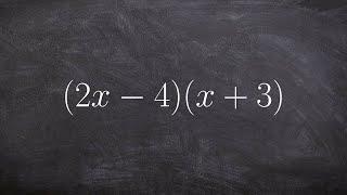 How to Use FOIL to Multiply Binomials - Polynomial