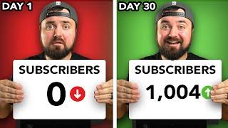 How I Would Get 1,000 Subscribers (If I Had To Start Over In 2025)