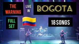 THE WARNING - BOGOTA, COLOMBIA - Full Set, 18 songs #livemusic #colombia #rockband #fyp #martintw