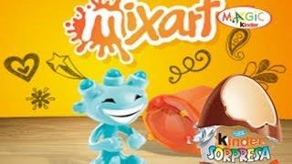 Kinder Surprise eggs Toys Kinder mixart Unboxing gift.Drive emotion and enjoy playing¡¡¡