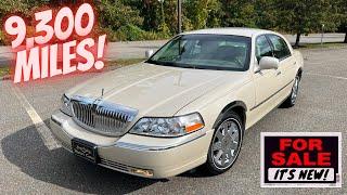 ONLY 9k MILES! 2003 Lincoln Town Car Cartier 1 Owner FOR SALE by Specialty Motor Cars