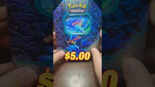 Obsidian Flames Tin Opening #shorts #pokemon #pokemoncards #pokémon