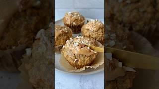 With 1 Banana  left over you can make the healthiest breakfast muffins  #muffins #healthyfood