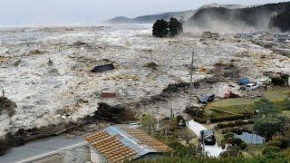 Japan earthquake magnitude 9.1 | Japan tsunami 2011 compilation