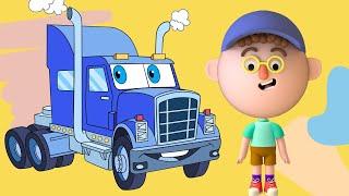 Memory Game For Kids With Tractors, Excavators - Brain Games & Educational Videos for Toddlers