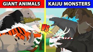 Giant Animal vs Kaiju Monsters | Kaiju Animation