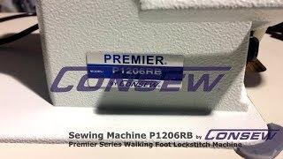 Consew Sewing Machine P1206RB Demo