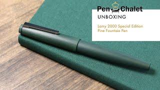 The Lamy 2000 Special Edition Pine Fountain Pen Will Leave You Speechless!