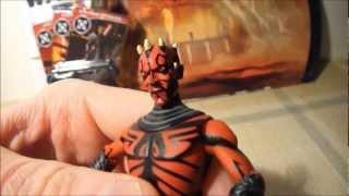 STAR WARS BATTLE PACKS "RETURN OF DARTH MAUL" TOY REVIEW