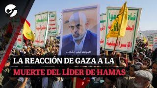 Así reaccionaron los palestinos ante el ASESINATO DE YAYHA SINWAR, el líder de HAMAS