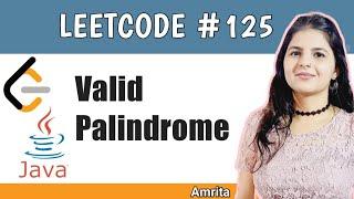 Valid Palindrome | LeetCode problem 125