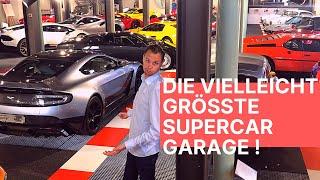 Aston Martin , Ferrari und co. -  Die vielleicht GRÖSSTE  SUPERCAR GARAGE ! - Phil Checkt