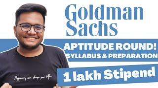 Goldman Sachs Aptitude Test | Engineering Campus Hiring Program | Internship at Goldman Sachs