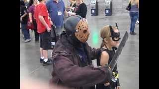 Jason Voorhees Vs. Costume (Comicon)