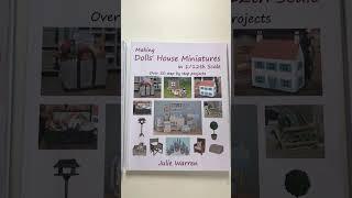 Julie Warren Books #shorts  #dollhouse #dollshouse #miniatures #modelmaking #tutorial #crafts