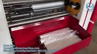 PE Inflatable Cushion Protective Packaging Air Column Bag Making Machine Air Bubble Film Roll