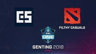 Dota 2 - Carlton vs Casuals - Game 1 - Ro12 - ESL One Genting 2018 NA Qualifier