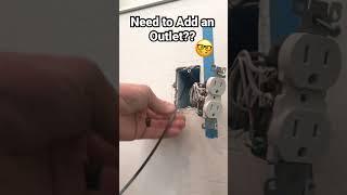 How to Add an Electrical Outlet & Move it up the Wall | How to Hide TV cables