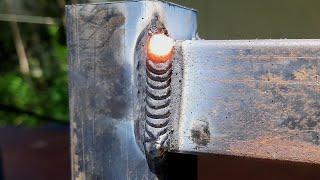 not everyone knows. why no welders talk about this secret | thin square tube vertical welding