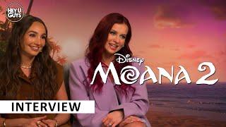 Abigail Barlow & Emily Bear on Moana 2 | Dwane Johnson singing | Their favourite Disney songs