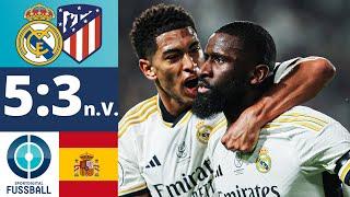 Spektakuläres Madrid-Derby! Real zieht ins Finale ein | Real Madrid - Atlético Madrid