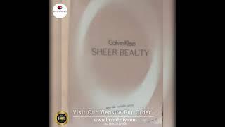 Calvin Klein Sheer Beauty Perfume For Women | Shop Women Perfumes Online | Brandzify