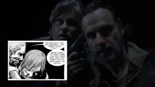 The Walking Dead Claimers Scene (Comic Comparison)