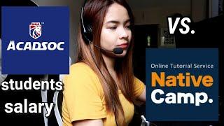 ACADSOC vs NATIVE CAMP | honest review  Work at Home Set Up