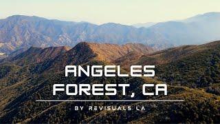 Angeles National Forest Los Angeles California 4K Aerial